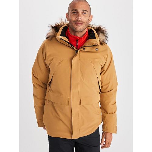 Marmot Yukon II Jackets - Mens Parka Yellow CA1895043 Canada